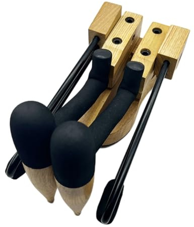 ECVGHD Zusammenklappbarer Ukulelenständer aus Holz für kleine Gitarre, Violine, Banjo, Mandoline