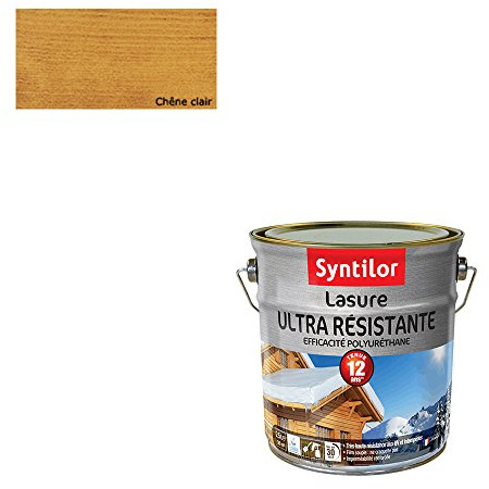 Lasure Ultra Résistante 12 Ans Chêne Clair Satiné 2,5L