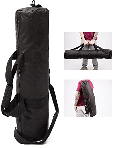 PYXEL STUDIO Stativtasche/Behälter Schaum 1680D Nylon mit Schultergurt tragen gepolstert 100cm x 20cm - Schwarz