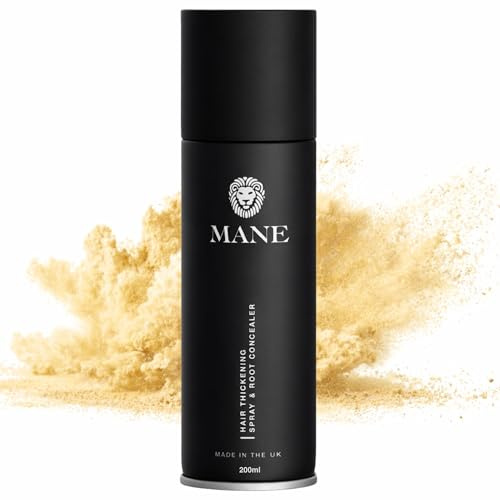 Mane 200 ml (Light Blonde) Hair Thickening Spray direct from the manufacturer