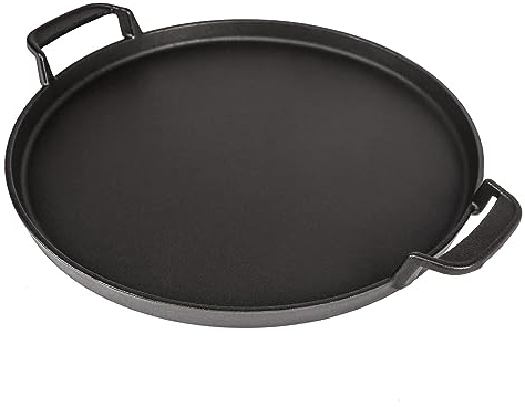 GFTIME Ronde Plaque de Cuisson 7421 diamètre 30,9 cm pour Grils à Charbon 57cm, Gourmet BBQ System, Weber One-Touch, Fonte à Grillades pièce de Rechange