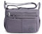 FANDARE Casual Schultertasche Damen Leichte Umhängetasche Wasserdicht Nylon für Sporttasche Arbeitstasche Reise Freizeit Crossbody Bag Grau