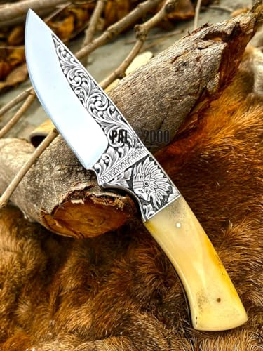 PAL 2000 KNIVES Couteau en Acier D2 Fait Main sur Mesure CHA-3146