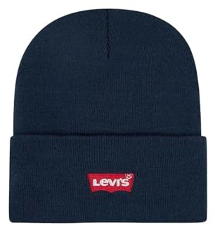 Levi's Unisex Kinder Beanie-Mütze LAN Mütze mit Fledermausärmeln