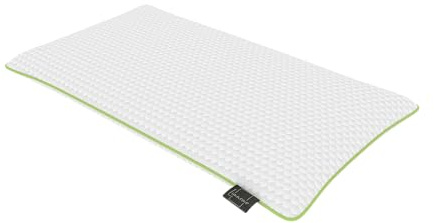 Ersatzbezug für Orthopädisches Nackenstützkissen, hypoallergen, hautsympathisch, feuchtigkeitsregulierend, abnehmbar mit Reißverschluss, waschbar und trocknergeeignet (15 cm)