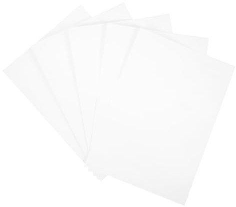 OFFSCH 5stücke Schmierpapier Für Aktenvernichter Reinigungs Und Schmierblätter Für Schredder Schmierwerkzeug Zum Verhindern Von Papierstaus Und Elektrostatischer Aufladung