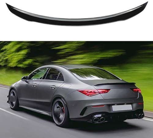 Voiture Aileron Arrière pour Mercedes Benz CLA W118 2020-2024, Becquet Arrière Diffuseur Coffre Aile Queue Tuning Exterieur Accessoire Voiture