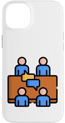 Meeting in The Conference Room Boardroom Meeting Office Case for iPhone 14 Plus
