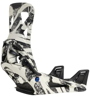 Burton - Fijaciones de snowboard Step on Re:Flex City Streets para hombre, talla L, color blanco