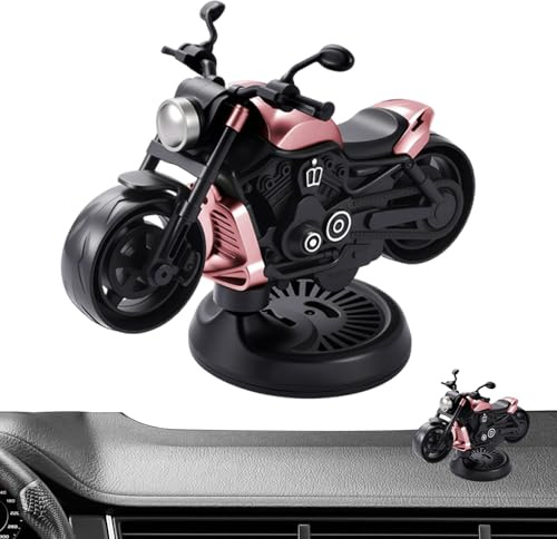Parfum d'Intérieur Automobile | Diffuseur Tournant Pour Tableau De Bord De Véhicule - Désodorisant En Forme De Moto Pour Habitacle,pour Hommes et Femmes, Intérieur Voiture, Camion et SUV