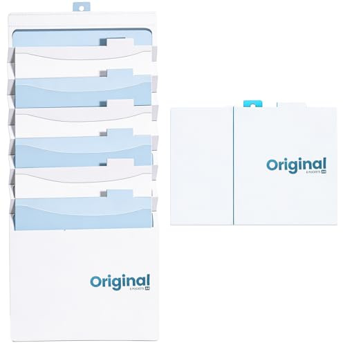 mimzemamz Portaoggetti da Appendere,Raccoglitore Documenti A4 Appendibile con 6 Tasche,Organizer da Appendere Portatile e Pieghevole per Documenti,Lettere,Libri,Giornali e Corrispondenza (Blu)