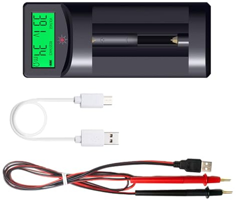 Multifunction Lithium Cell Tester with Readings Battery Diagnostic Tool for Maintenance of Phones Tablets & Digital Battery Checking