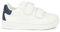 Geox B Eclyper Boy A, Zapatillas Bebé-Niños, Blanco Azul Marino B365, 20 EU