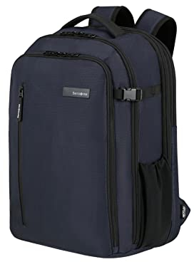 Samsonite Roader: mochila para laptop expandible 17.3 pulgadas, 46 cm, 31.5/39.5 L, azul (azul oscuro)