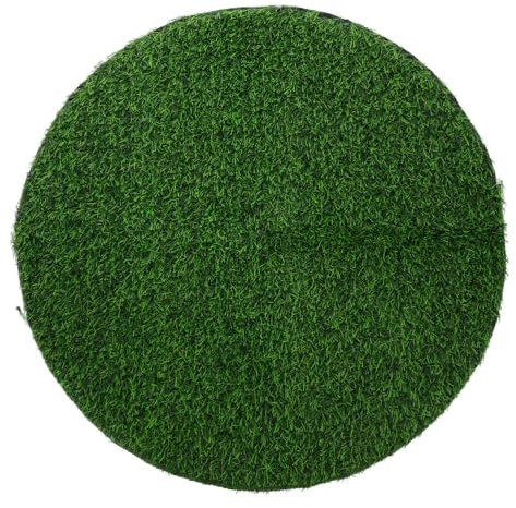GANAZONO Tapis De Table Herbe Artificielle Rond Pour Décoration De Table De Jardin Gazon Synthétique Pour Événements Intérieurs Et Extérieurs Ambiance Conviviale Et Élégante