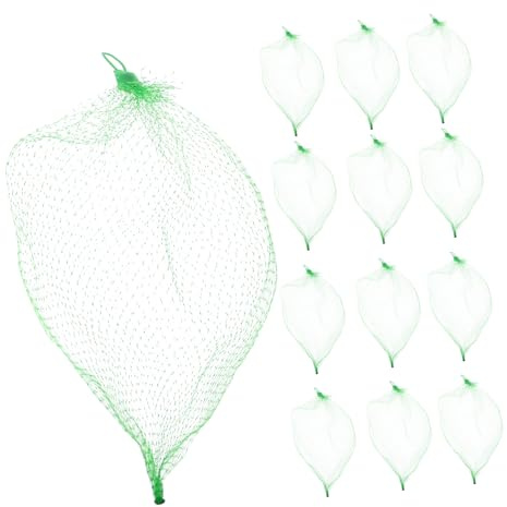 SHOWERORO 100pièces Sacs De Conservation Filet pour Fruits Et Légumes Réutilisables pour Réfrigérateur Sacs De Rangement pour Légumes Et Fruits