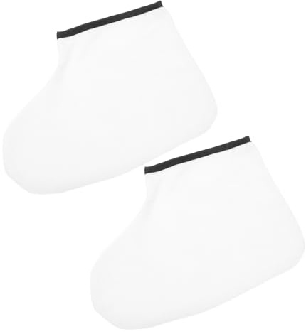 iplusmile Paraffinwachs Fußüberzüge aus Weicher Baumwolle Feuchtigkeitsspendende Fußschutz Taschen für Fußpflege im Salon und Zuhause Wärmespeichernd und Wiederverwendbar