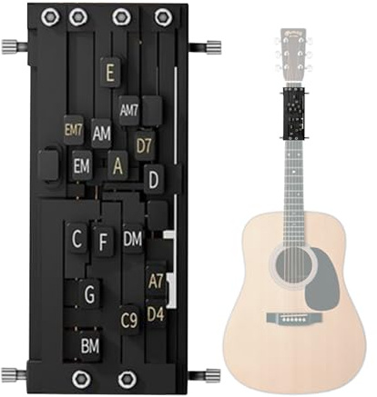 Allenatore Di Accordi Per Chitarra Di Apprendimento Tascabile Per Chitarra | Strumenti Acustici Per Principianti Famiglia Giovani Musicisti