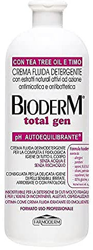 BioDerm Total Gen con Tea Tree Oil Timo - Flacone da 1000 ml