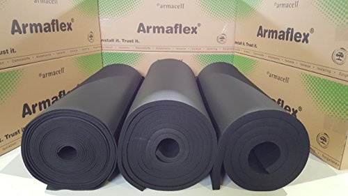 Original Armaflex nichtselbstklebende Dämmmatten 9mm/5m² Dämmung Isolierung Kautschuk - 1/2 Karton