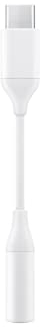 Samsung USB-C Headset Jack Adapter - Official Headphones Adaptor/Type C/USB-C to 3.5mm Headphone Adaptor - White, EE-UC10JUWEGWW