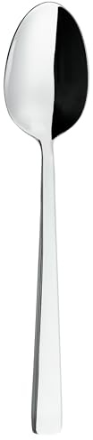 Grunwerg DSWMS Dessert Spoons, 18/10 Stainless Steel, Silver