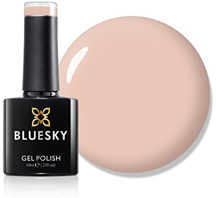 Bluesky Gel Nail Polish, AW22, Autumn 2022, Capsule Wardrobe - AW2211, Pink, Peach, Long Lasting, Chip Resistant, 10ml (Requires Drying Under UV or LED Lamp)