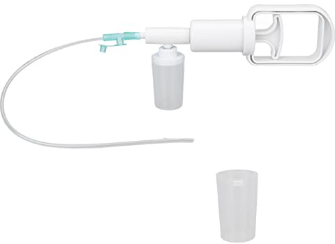 Pompe D'aspiration D'expectorations Portative, Pompe D'aspiration De Mucosités De Pompe à Main Puissante Professionnelle Domestique Transparente Pour les Difficultés Respiratoires Pour les Soins à Dom