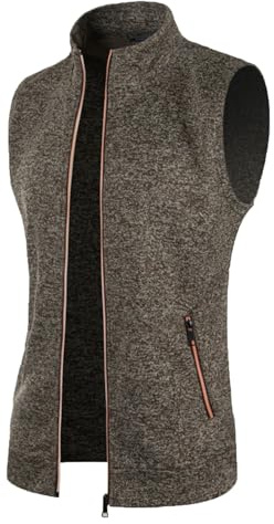 Didadihu Thermoweste Herren, Herbst Winter Arbeitsweste Plüsch Ärmellos Jacke Fleeceweste Bodywarmer 5Xl Steppweste Pufferweste Vest Ärmellos Slim Fit
