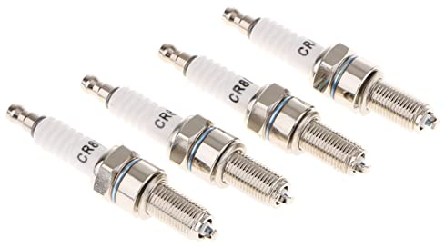 Bougies d'allumage automobile Pack de 4 bougies d'allumage CR8E Bougies d'allumage adaptées à tous les moteurs Pièces automobiles