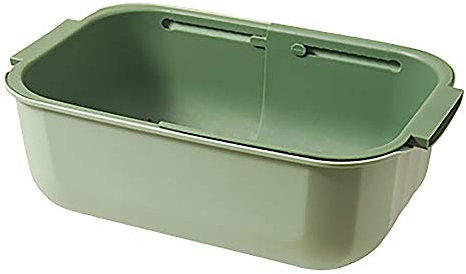 Janasiba Abflusskorb, doppellagig, faltbar, über der Spüle, flach, Obst, Gemüse, Abtropfsieb, Korb für Küche, C