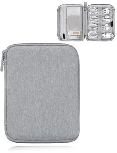 Mexrumi 1 unidades bolsa electrónica caso disco duro externo organizador de mano cables impermeable portátil bolsa organizador cable de viaje para almacenar cables auriculares bancos de energía discos