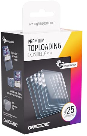Gamegenic, Premium Toploading Exoshields 35pt, Zubehör