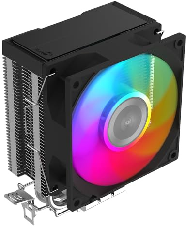 Dissipatore Aria Compact SAMA X20, 2 Heatpipe, Ventole PWM 90mm, Intel/AMD | Design a Torre Singola
