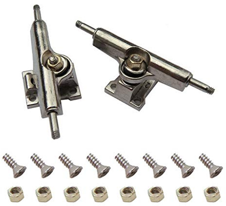 Oxtxuzdm Legierungstruck Für Finger Skateboard Roller Skate Roller Interaktiver Figur ACCS Pack Mit 2 Spielzeugfinger