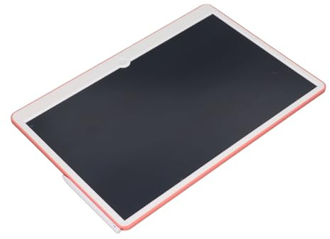 Riuulity Tavoletta da Scrittura LCD, Tavolo da Disegno Elettronico Portatile, Lavagna Colorata con Penna per Adulti e Adulti, Esperienza di Scrittura (Rosa e Bianco)