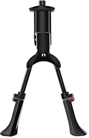 Dcfbkl Fahrradständer, Zweibein-Ständer, Mountain-Bein-Ständer, für 61-73,7 cm große Kick-Ständer, Aluminium-Hinterbauständer