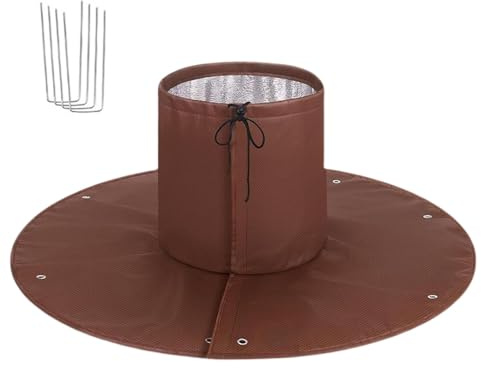 Coperte per Radici di Piante – Coperte riutilizzabili con Palme, arbusti Resistenti per Piante da Esterno, Strato Resistente al, Isolamento a Strato per giardinieri frutteti