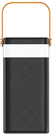 Powerbank Solare, Caricatore Rapido 120W, 50000mAh Con Luce, 4 Uscite 3 Ingressi Powerbank Per Campeggio Escursionismo Viaggio