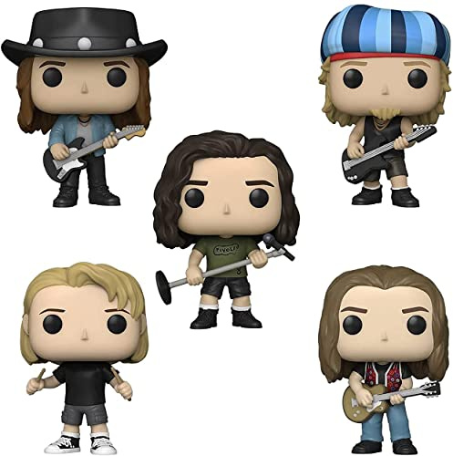 Funko Pop! Rocks: Pearl Jam - 5PK - Vinyl-Sammelfigur - Geschenkidee - Offizielle Handelswaren - Spielzeug Für Kinder und Erwachsene - Music Fans - Modellfigur Für Sammler und Display