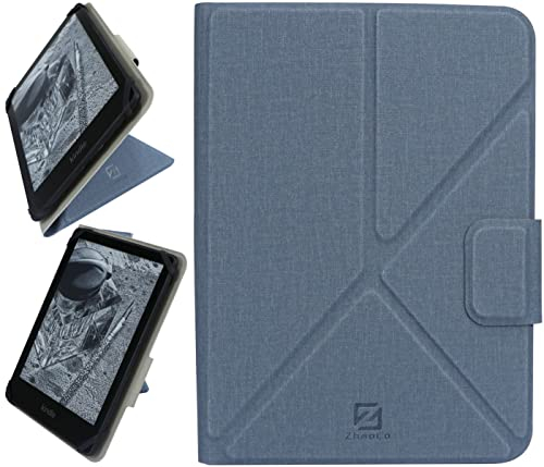 ZhaoCo Universal Hülle für 6.8'' Kindle Paperwhite 2021/7‘’ Paperwhite 2024/7'' Colorsoft Signature Edition 2024 - Blau