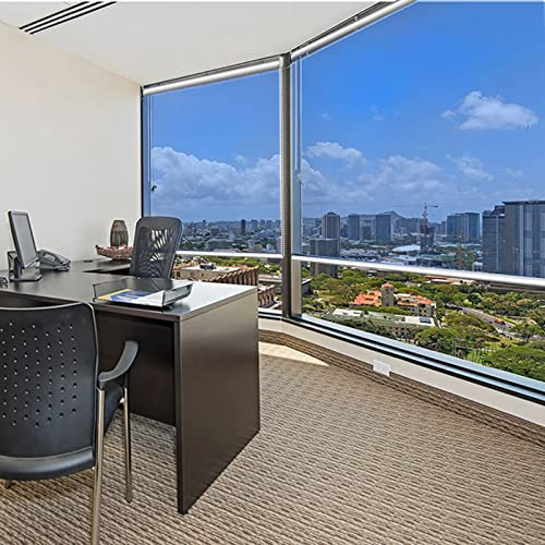 Rollos Pull Down Mirrored Shades / Blue One Way Window Shade For Window / Glastür, Room Darkening Privacy Film Sonnenschutz Jalousien Kit Mit Hardware, 180 160 140 120 100 80 60 40 Cm Breit ( Size : 1