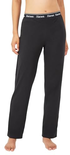 Hanes Women's Originals Lounge Pants, Comfywear Leisure Pants for Women, Straight Leg