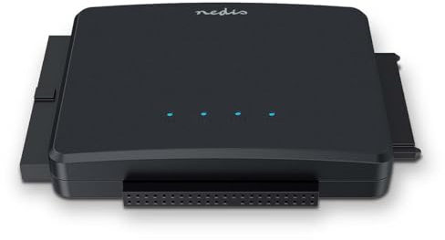 NEDIS Adaptateur de Disque Dur - USB 3.2 Gen1-2,5/3,5 - IDE + SATA - Alimentation Secteur