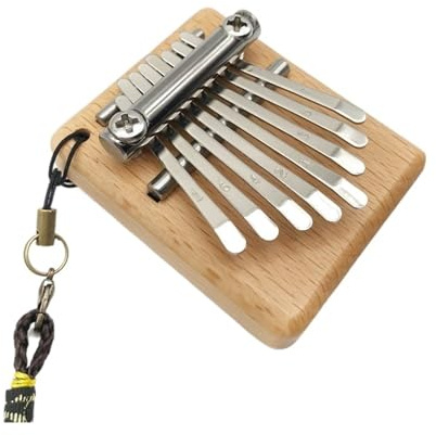 Portable Kalimba 8-Tone Mini Finger Piano Musical Instrument Daumenklavier