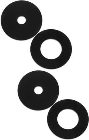 KONTONTY 4pcs Router Insert Plate for Woodworking Double Base Accessory for Precision Cutting Easy Installation for Router Tables and Table Saws Cover Design