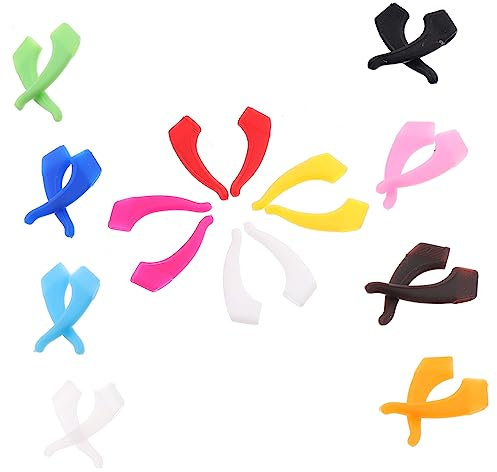 minkissy Paar Brillenbeinhalter Brillenbügelspitzen Brillenhaken Ohrgriffe Brillen Sonnenbrillen Sportbrillen Ohrbrillenband Für Brillenbeinabdeckungen Brillenaufkleber