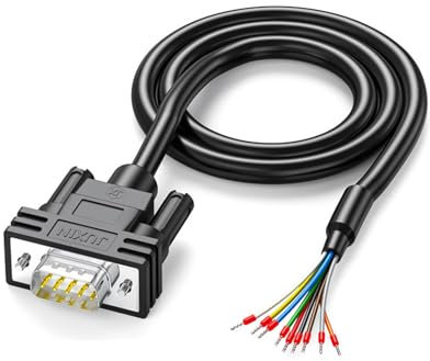 bnsggl Haltbarkeit DB15 DB25 Männlich Weiblich Anschlüsse Kabel 9Pin/15Pin Industrie Port Anschluss Draht 24AWG Draht