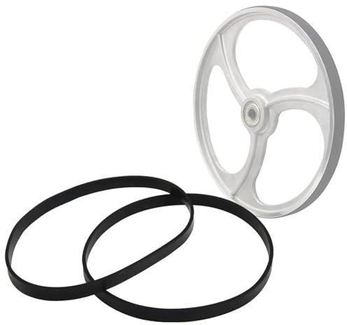 VZU Confezione da 2 seghe a nastro, anello per la lavorazione del legno da 8 pollici, antiscivolo, per la lavorazione del legno, sega a nastro (8 pollici, 205 mm, nero)