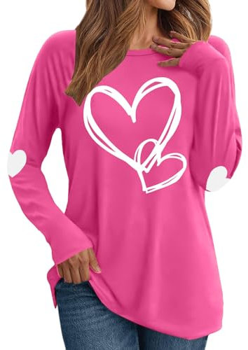 WVONIF Tunique 48 t Shirt Femme Manche Longue Multicolore Haut Sexy Hiver Chemise Voile Longue Top Blanc Soie Blouse de Peintre corot débardeur Long Femme Grande Taille (M)